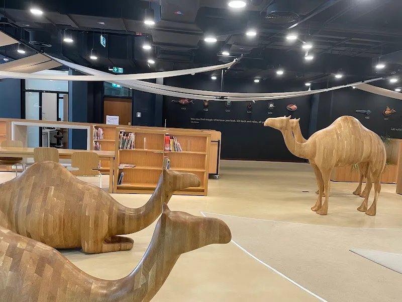 Reem Island Community Library Kids Corner library in Reem Island, Abu Dhabi